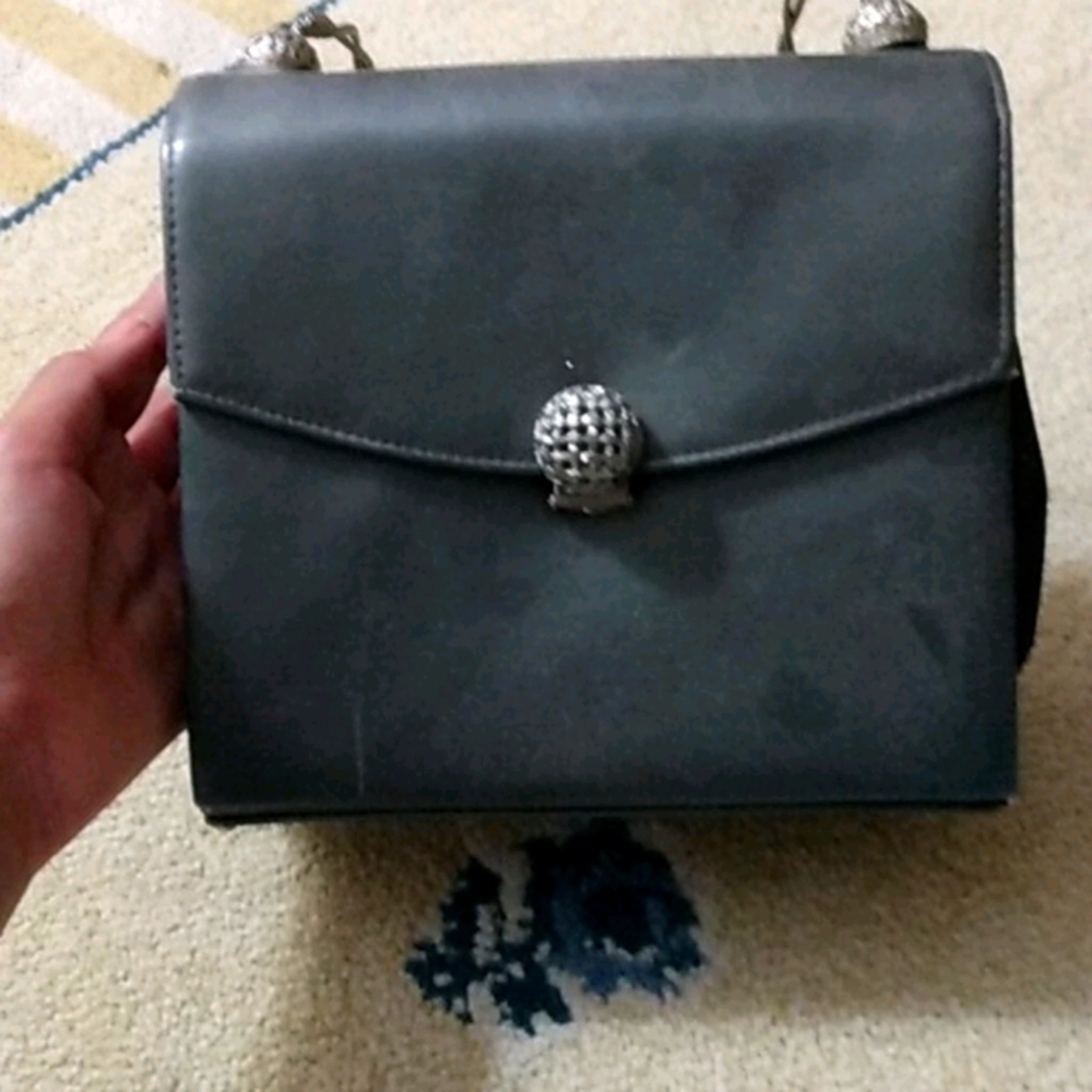 Grey vintage purse